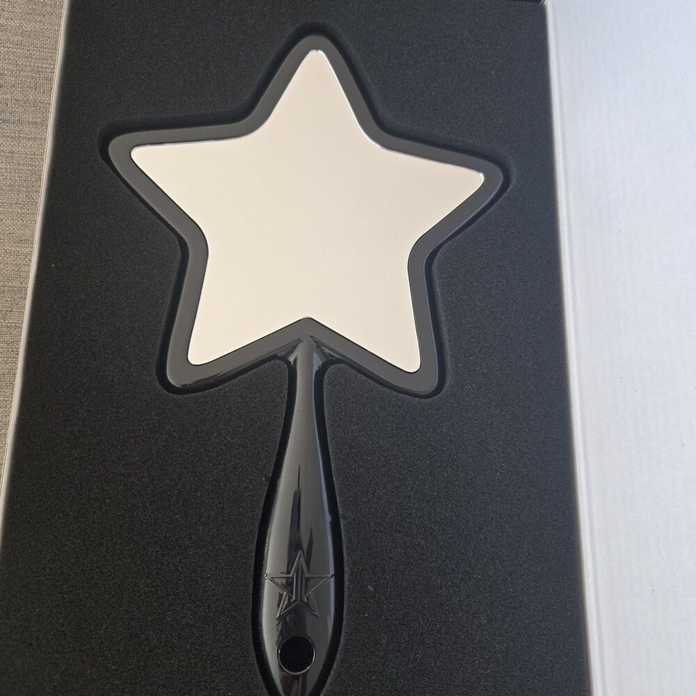 Jeffree Star Halloween Star Mirror Black Handle Orange Graphic Limited Edition - Picture 2 of 6